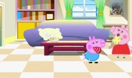 猪爸爸与乔治吃哈密瓜,猪爸爸与乔治的甜蜜哈密瓜之旅