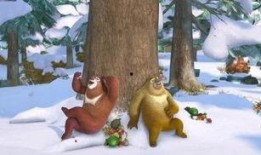 熊出没冬天吃瓜