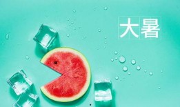 大暑吃瓜文案短句,瓜果飘香，消暑解渴美食攻略”